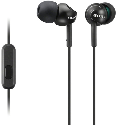 Kufje SONY MDR-EX110APB, të zeza