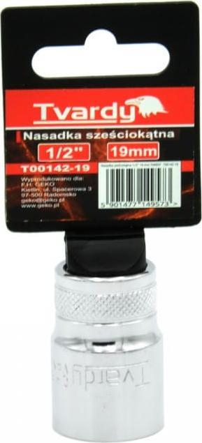 Kapak çelësi TVARDY, 1/2", 19 mm, dymbëdhjetësh