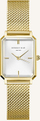 Orë dore për femra Rosefield The octagon XS Mesh Gold, e artë