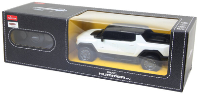 Makina me komandë në dorë Jamara Hummer EV Deluxe Cars, shkallë 1:26, 2.4 GHz, e bardhë