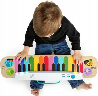 Lodër muzikore Hape Baby Einstein Notes and Keys, Magic Touch, me drita, shumëngjyrëshe