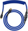 Kabllo spiralë për tastierë Glorious GMMK Coiled Cable Cobalt Blue, USB C në USB A, 1.4 m, blu e errët