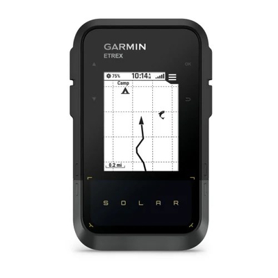 GPS portativ Garmin eTrex Solar, 2.2", solar, i zi