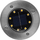 Llambë oborri me diell Neo LED, 50 lm, inox