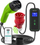 Karikues mobil për makina elektrike Qoltec 52478, Type 2, 11kW, i zi