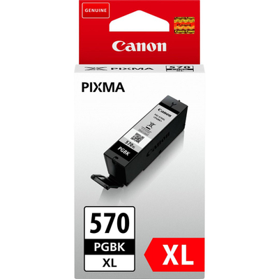 Кертриџ со мастило Canon PGI-570PGBKXL, пигмент црна, голем капацитет, оригинален