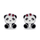 Vathё Brilio Silver Panda EA817W