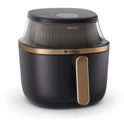 Fritezë ajri Philips Series 3000 NA322-00, 4.2L, dritare shikimi, e zezë