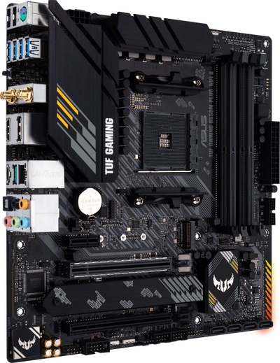 Pllakë amë Asus TUF Gaming B550M Plus WiFi II, mATX, WiFi 6, e zezë