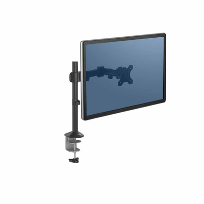 Mbajtëse tavoline për monitor Fellowes Reflex, 32", 17.6 lbs, e zezë