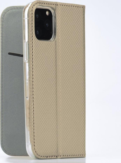 Këllëf-libër OEM Smart Case për iPhone 7 8 SE, me xhep karte, ngjyrë gold