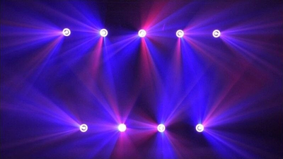 Reflektor skene LIGHT4ME VENOM SPOT 150 SPY, LED 150W, RGB, i zi