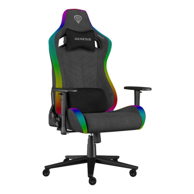 Karrige gaming Genesis Nitro 660 Trit, RGB, ergonomike, gri