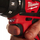 Sharrë goditëse pa kabllo Milwaukee M12 BPD, 12V, bateri 2.0Ah, e kuqe me të zezë