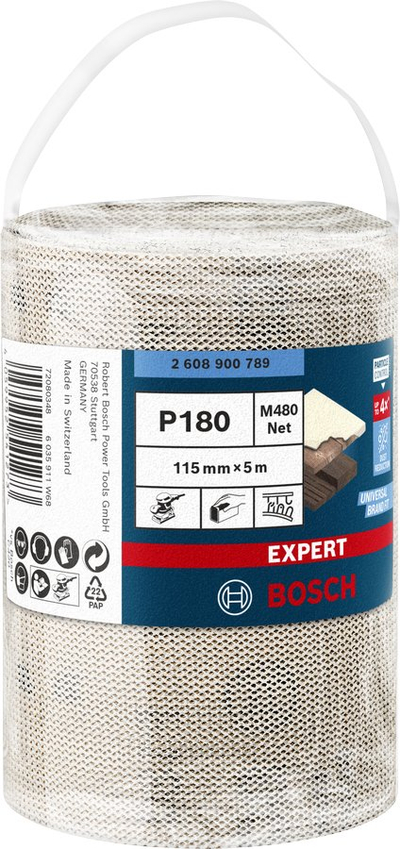Rrip gërryes Bosch Expert M480 Net, 115mm, 5m, 180g