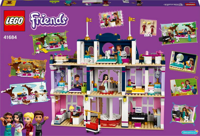 Set lodra LEGO Friends Great Hotel në Heartlake (41684), 1308 elemente