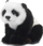 Lodër pelushi WWF Panda, 23cm, bardh e zi