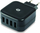 Karikues universal Conceptronic ALTHEA04B, 4x USB A, karikim i shpejtë, ngjyrë e zezë