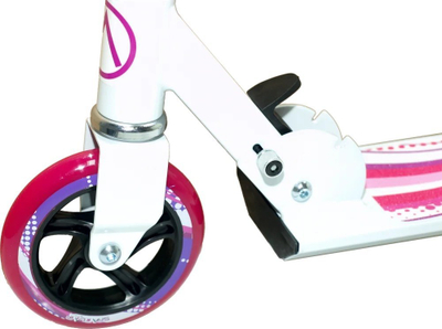 Trotinet Spartan me dy rrota, rrota 125 mm, ABEC 7, rozë