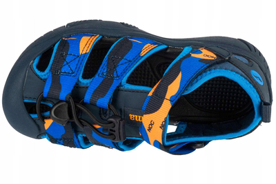 Sandale fëmijësh Joma S.Neo 2504 Jr, mbyllje te gishtërinjtë, shollë gome, blu