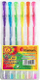 Set stilolapsa xheli Titanum GA1030, 6 ngjyra neon, 0.8mm