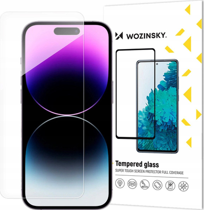 Xham mbrojtës Wozinsky Tempered Glass për iPhone 16 Pro Max, 9H, transparent