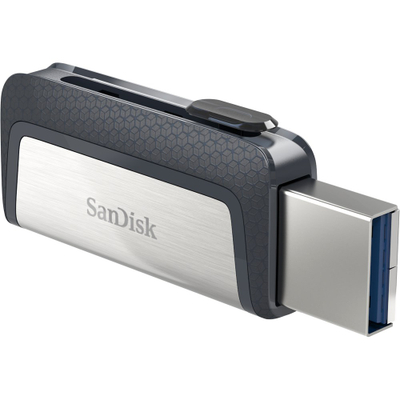 USB Sandisk Ultra Dual Drive, 128 GB, USB Type-A / USB Type-C