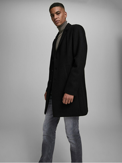 Pallto Jack & Jones JJEMOULDER 12171374, e zezë
