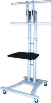 Stendë dyshemeje për TV VALUE 17.99.1320, 27"-60", mban deri 50 kg, ngjyrë argjendi