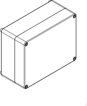 Kuti hermetike Elektro-Plast Industrial n/t, 220 x 170 x 107, IP65, e hirtë (2717-00)