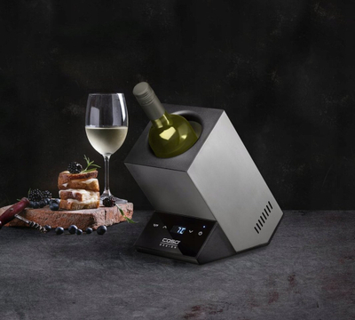 Kuti vere WineCase One Inox, inox, argjendtë