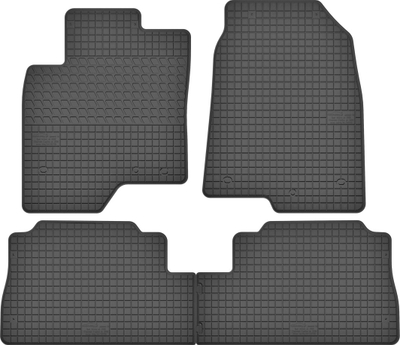 Tapete gome GeyerHosaja për Chevrolet Captiva, set 4 copë, antirrëshqitës, të zinj