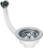 Dalje lavamani McAlpine Sink Waste 1 1/2"x113mm, sitë çelik inox, krom