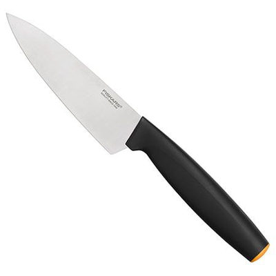 Thikë Fiskars, për kuzhinë, 12 cm, zezë/argjendtë