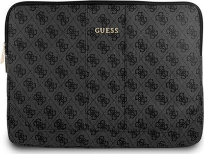 Futrollë laptopi Guess Sleeve GUCS134GG 13", koleksioni 4G Uptown, gri