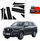 Folie mbrojtëse shtylla BodyShield 10in1, SsangYong Rexton 2023-2026, efekt karbon, e zezë