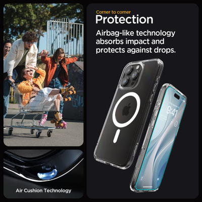 Mbrojtës ekrani Spigen Glas.tR EZ Fit, për iPhone 15 Pro 6.1", xham i temperuar transparent