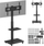 Sтап за телевизор Ergo Office ER-304B, 37-75", со тркала, црн