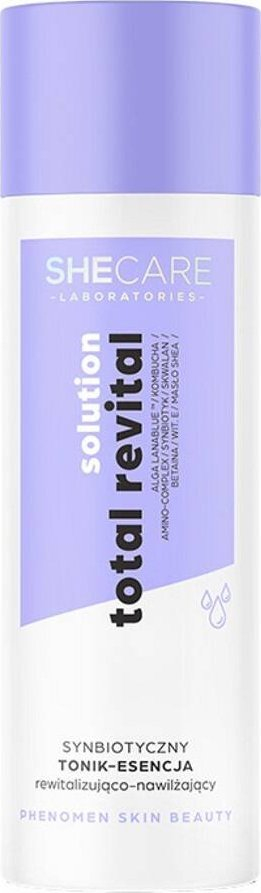 Tonik fytyre SheCare Total Revital Solution, hidratues, që gjallëron lëkurën, 200 ml