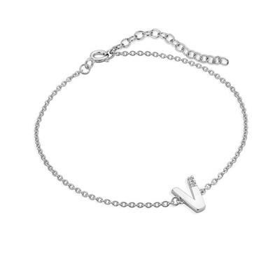Byzylyk Hot Diamonds "V" Love Letters DL633