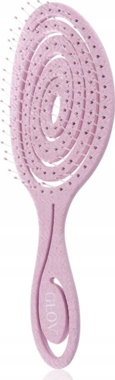 Furçë flokësh GLOV Accessories Biobased, e sheshtë, material biobazë, rozë