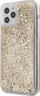 Футрола за телефон Guess Liquid Glitter 4G за iPhone 12 Mini, пластична, златна