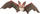 Figurë lodër PAPO Wild Animal Kingdom Bat, PVC, shumëngjyrëshe