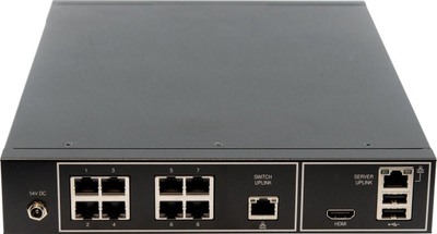 Regjistrues rrjeti Axis 02403-002, NVR, i zi