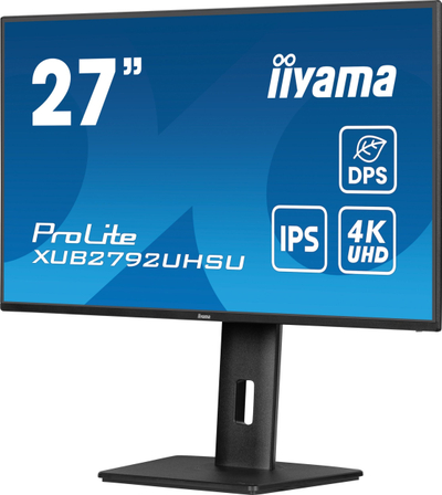 Monitor Iiyama ProLite XUB2792UHSU B6, 27", 4K Ultra HD, i zi