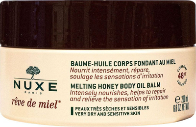 Set për fytyrë Nuxe Rêve de Miel për lëkurë të thatë, xhel pastrues 200 ml, balsam fytyre 50 ml