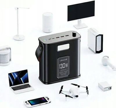 Power bank USAMS CD196, 80000mAh, 130W, i zi