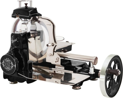 Машина за сечење пршута Berkel BKTRBVC500000000FN, рачна, челично инокс куќиште, црна