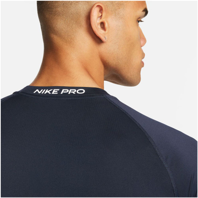 Спортска блуза Nike Dri-FIT Pro Tight за мажи, компресивна, темно сина
