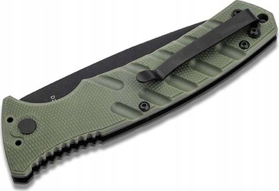 Thikë automatike Boker Plus Large Strike, Grivory, jeshile